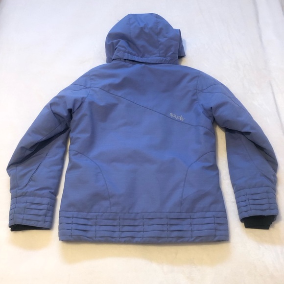 Spyder Snow/ Ski Jacket ~ Girls 12 ~ Bluish Purple - Picture 12 of 15
